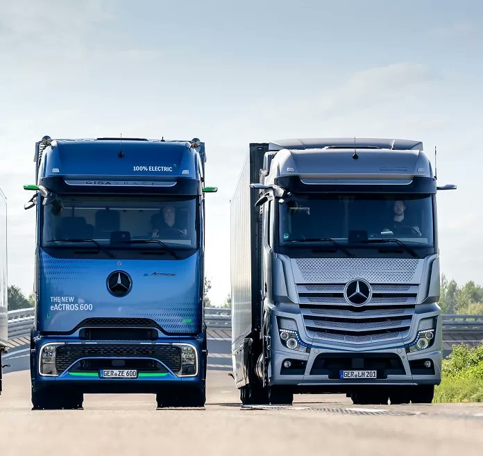 Planetacamion's tweet image. COMPARATIVA ESPECIAL: MERCEDES-BENZ ACTROS DIESEL VS. ACTROS ELÉCTRICO

Leé la nota completa sobre este duelo de Actros en este enlace: 
planetacamion.com.ar/comparativa-es…

 #Actros #MercedesBenz #Camiones #eActros #Transporte #Trucks #TransportePesado #Diésel #TransporteDeCarga