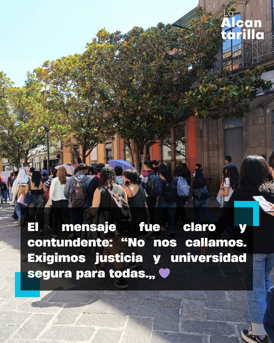 alcantarilla_mx's tweet photo. 🧐Estudiantes de la Facultad de Derecho de la UASLP marcharon para exigir justicia tras la agresión sexual contra una alumna dentro del propio plantel.
🔗https://t.co/dPBXqBHefd

#LaAlcantarillaSLP #NiUnaMás https://t.co/D6Z8Qe3HUI
