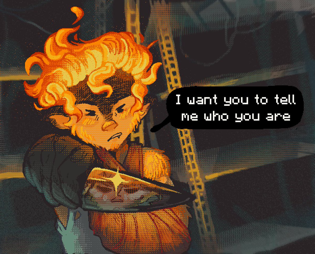 I'm still thinking about this scene, might be my favorite I've written! 

#stareaterau #tangotekfanart