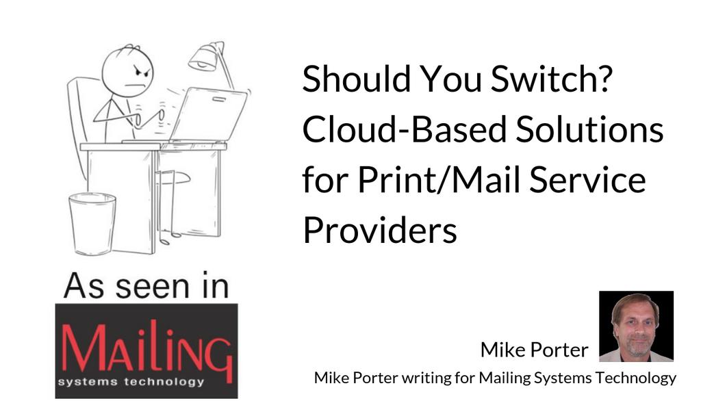 PMCmike's tweet image. Contemplating a shift to cloud-based operations? For print/mail providers, this could mean smarter workflows, real-time tracking, and a decrease in operational headaches.
Read more 👉 lttr.ai/AkDi6

#CloudBasedCCM #Mail #MailingSystemsTechnology