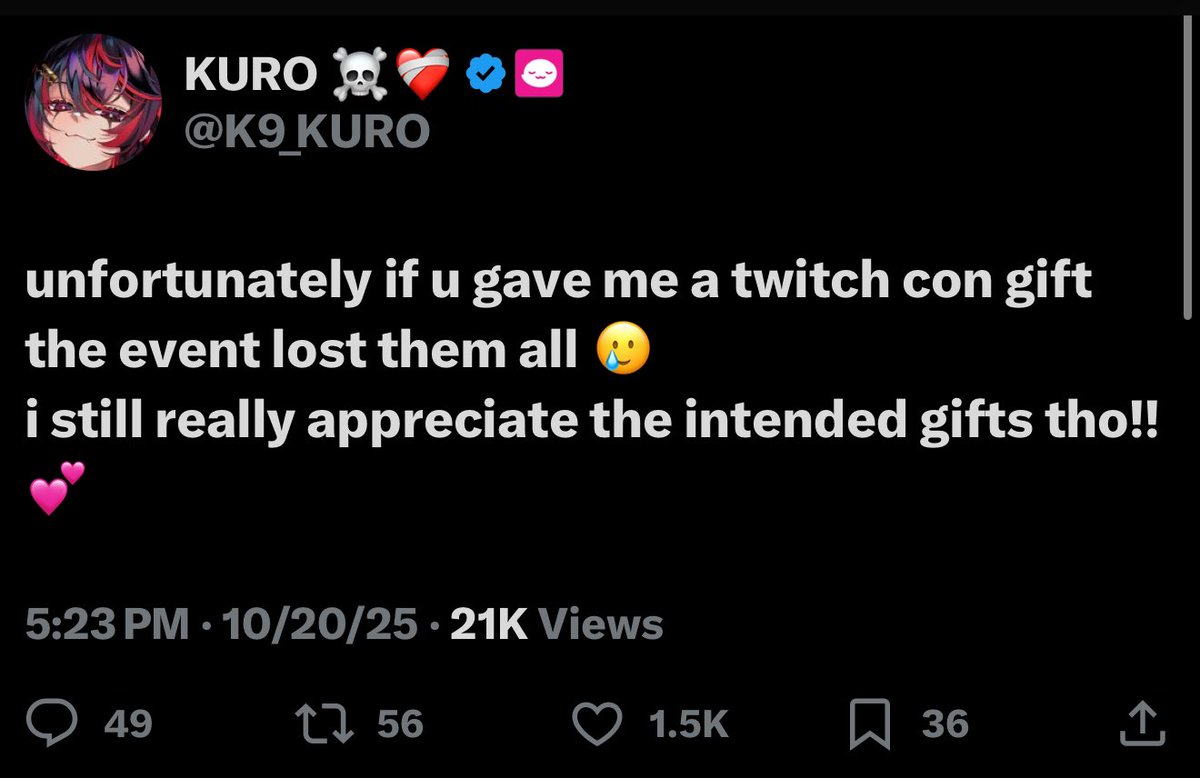 Tectone's tweet image. Multiple Vtubers are starting to report
That Twitch in all of their incompetence have lost all fan gifts to their favorite streamers
Is there anything this company can not fuck up?