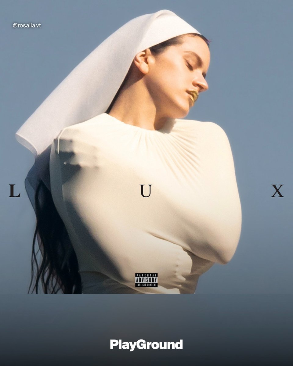 playground's tweet photo. Rosalía acaba de anunciar su nuevo álbum, LUX, que se publicará el 7 de noviembre de 2025.

También se filtró que ha estado tres años trabajando en este proyecto, lo que sugiere que será algo muy pensado y quizá con una evolución musical marcada.

#PGSp #PGMúsica https://t.co/EP4WiAfZ0H