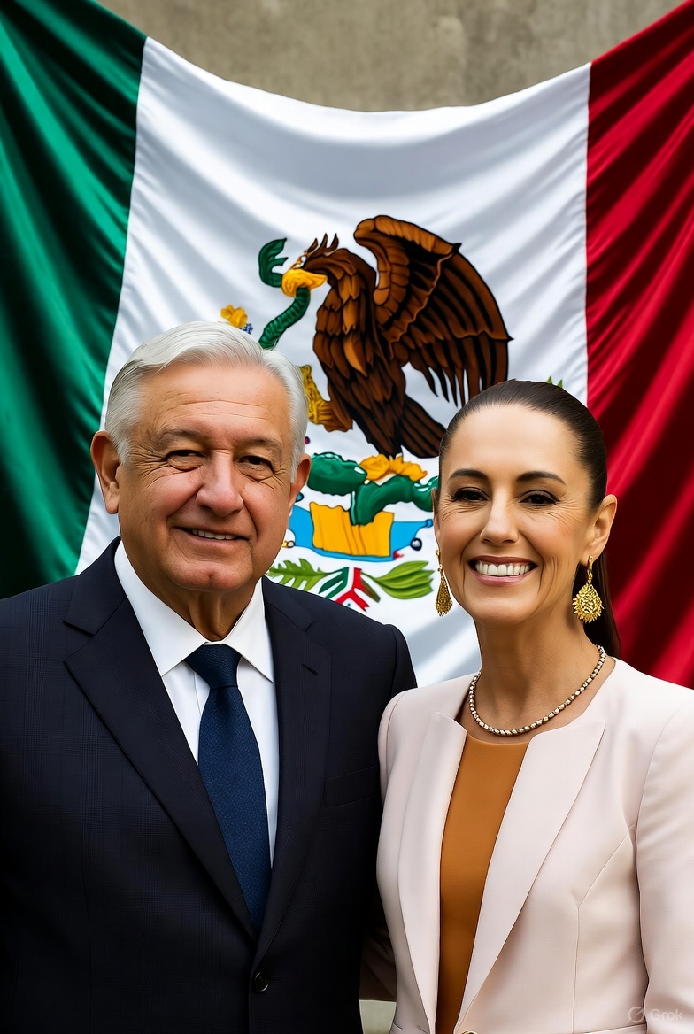 Viva la 4T, Viva AMLO, Viva CSP, Viva Mexico.