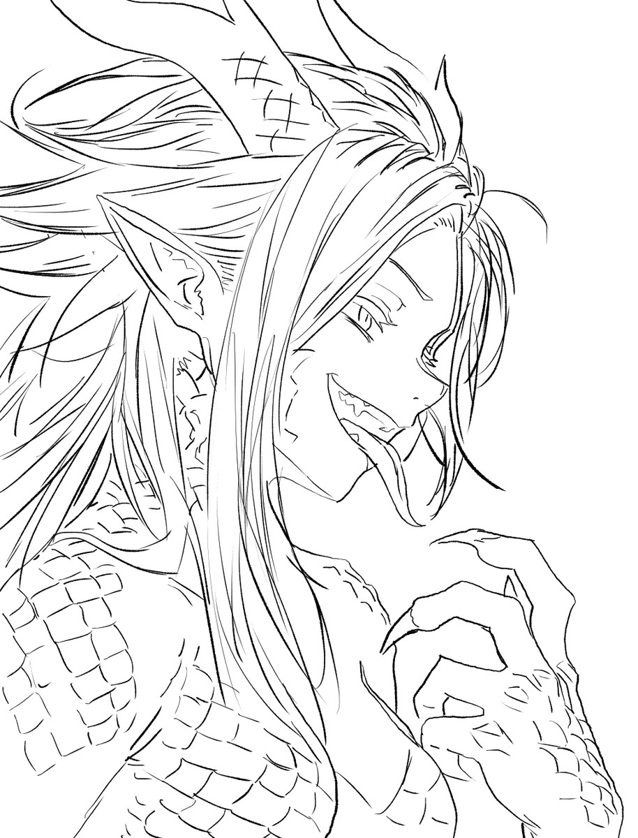 o_o;;

#oc #illustration #dragongirl #MonsterGirls #art #animeartist