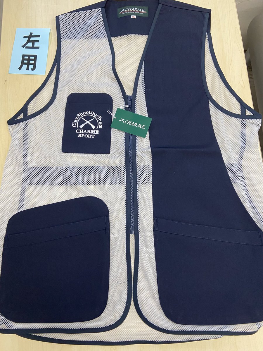 satsumakayaku's tweet image. 左撃ち用シューティングベストです。
こちらはスキート用。
やっぱりメッシュがオススメです‼️
#skeet
#shooting