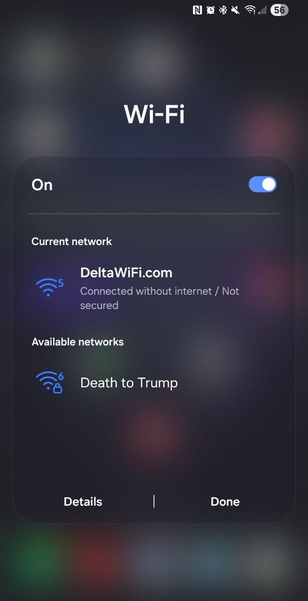 jeremiaharn's tweet photo. @SecretService 

On a flight today and saw this device/network. Isn't that a threat? https://t.co/zi5coauxwZ