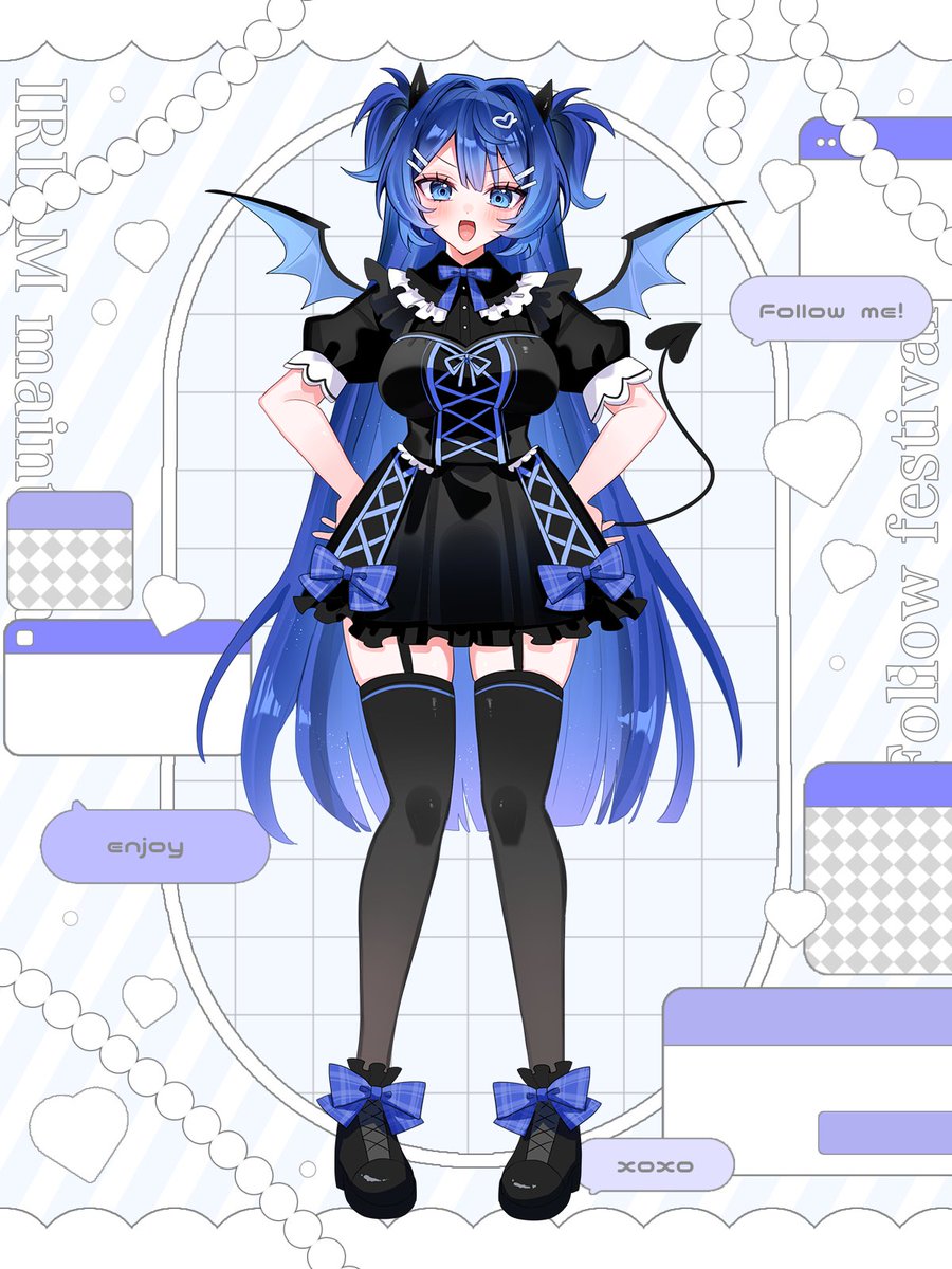 aibarubui's tweet image. #IRIAMメンテ中のフォロー祭り ✦

╭━━━━━━━━━━━━━━━╮

   あなたの&quot;&quot;好き&quot;&quot;を教えて？👿💙

╰━━━━━━━ｖ━━━━━━━╯

💎年季の入ったオタク
💎親しみやすさNo.1👑
💎イラストやデザイン制作が好き！

初絡みも仲良しさんもお話しよ～～🥰

#おはようVライバー