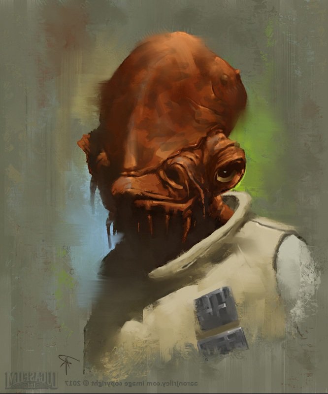 CobaltGreen1138's tweet image. Official illustrations of General Jan Dodonna, General Carlist Rieeken, Admiral Gial Ackbar, and Sergeant Ruescott Melshi by Aaron J. Riley for On The Front Lines.