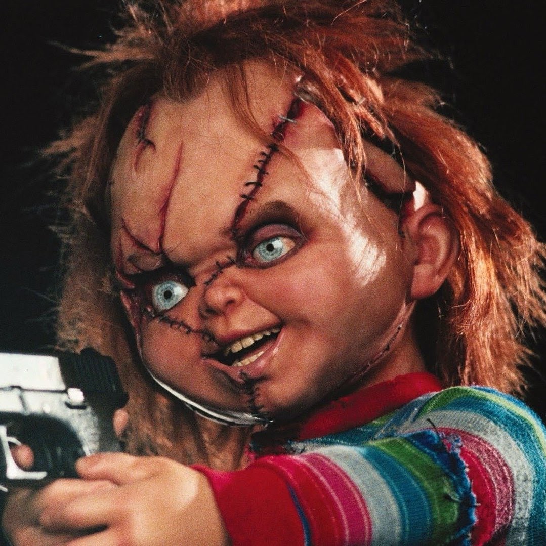 Daily_Chucky's tweet image. Which scarred Chucky design is better? 

Bride of Chucky or Curse of Chucky?