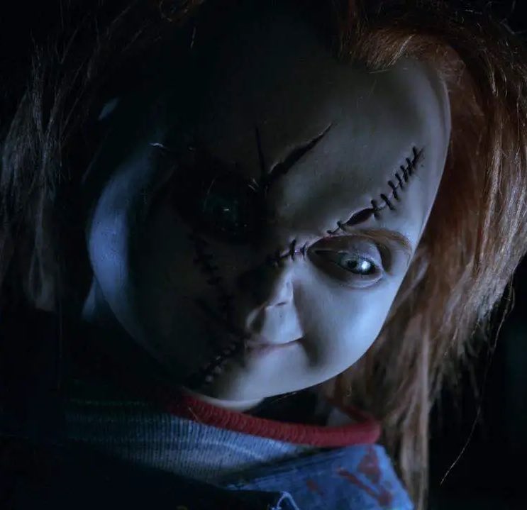 Daily_Chucky's tweet image. Which scarred Chucky design is better? 

Bride of Chucky or Curse of Chucky?