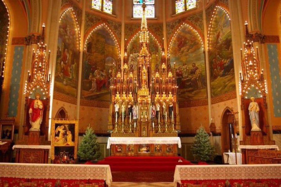 realMaalouf's tweet image. The historic St. Ann&apos;s Catholic Cathedral in Buffalo, New York, was sold to the Islamic community for only $250,000 and will now be converted into a mosque and Islamic center.

This is sad.