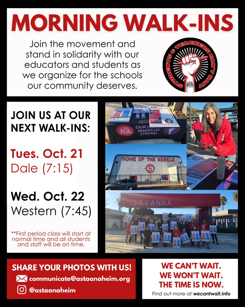 Anaheim Secondary Teachers Association tweet media