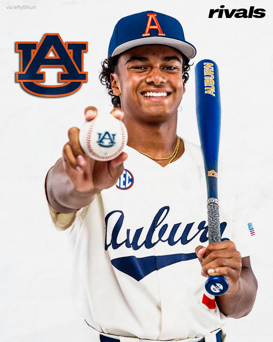 NEWS: IMG Academy (FL) first baseman Frank Thomas III has committed to Auburn💥

The 2027 grad is the son of Tigers legend and MLB Hall of Famer Frank Thomas. 

Read: on3.com/high-school/ne…
