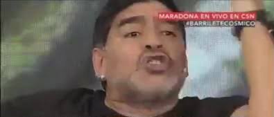 Es en estos momentos en los que mas se extraña al diego... ahora estaria criticando a LLA al grito de  "no tienen a uno normal!!"