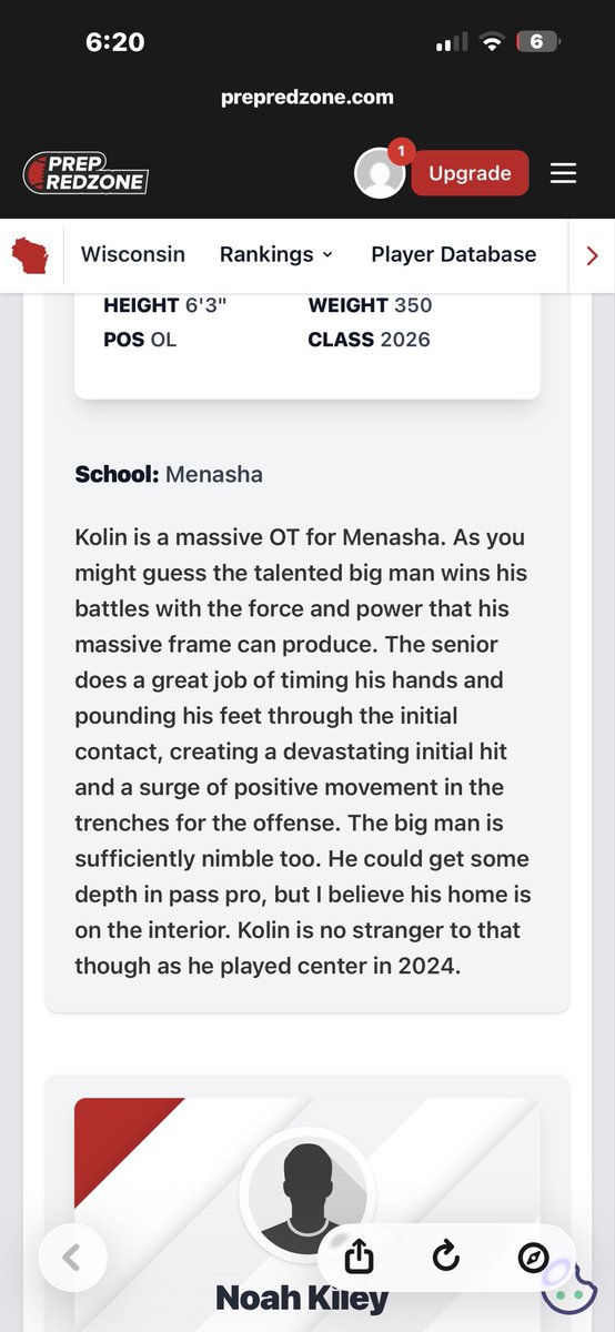 Thank you <a href="/MJ_NFLDraft/">Mark Johnson</a> for the write up! 
<a href="/PrepRedzoneWI/">Prep Redzone Wisconsin</a>