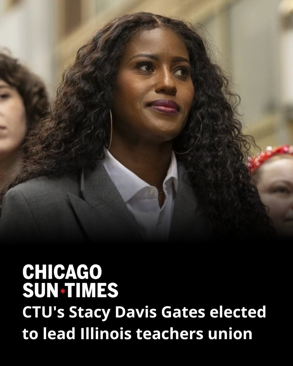 CTULocal1's tweet image. Big news from Rosemont.
CTU President Stacy Davis Gates has been elected President of the Illinois Federation of Teachers, representing more than 103,000 teachers, college faculty, and public employees across Illinois.
As President Davis Gates told WBEZ: “We have to show people…