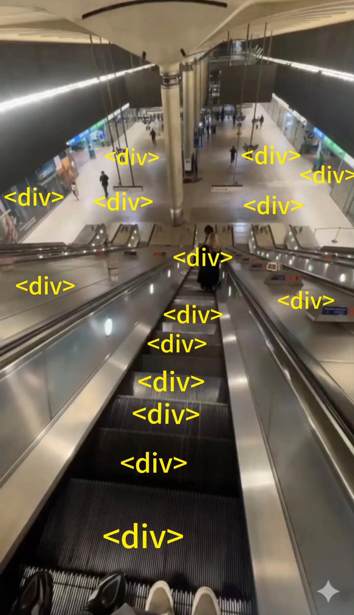 Andr3jH's tweet image. how a frontend dev sees the world