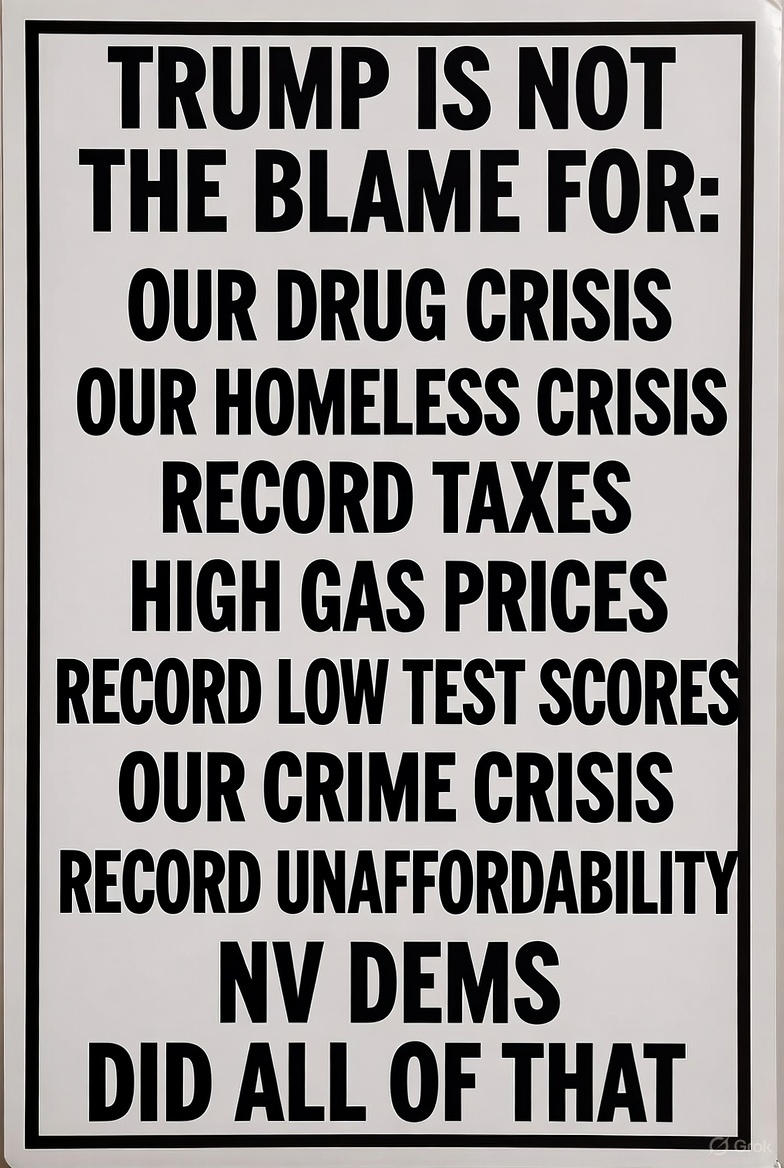 DEMOCRAT PARTY IN 2024: YAS QUEEN

DEMOCRAT PARTY IN 2025: NO KANGZ

#nokings #nokangz #maga #nevada