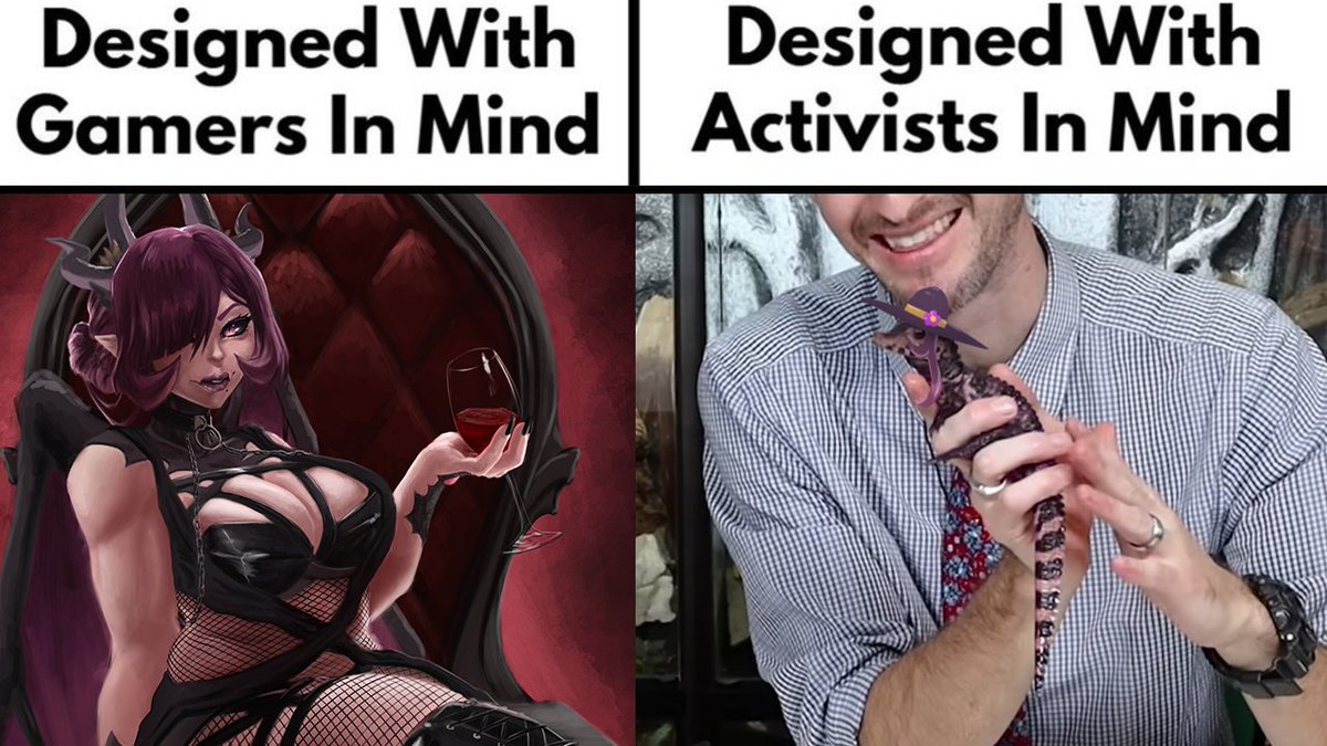 something something woke media ruining our lizard ladies grrrrrr