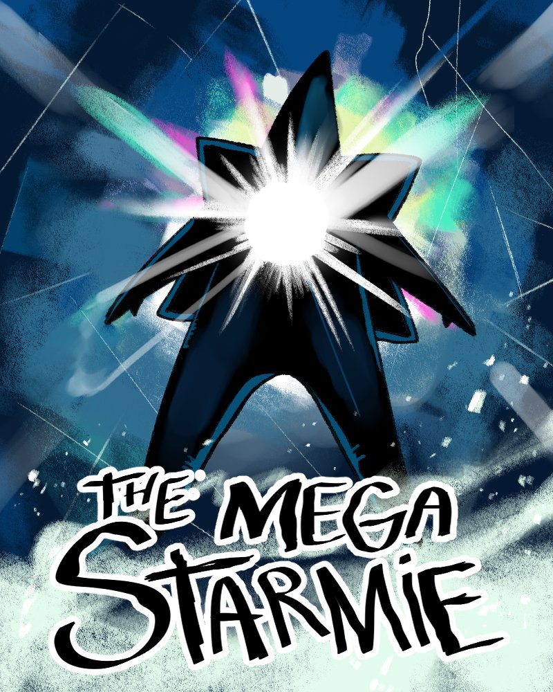 Extremely Quick Mega Starmie sketch