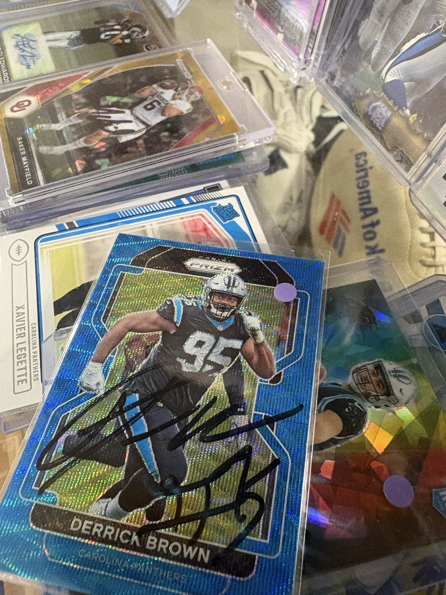 Panthers_Tone's tweet image. when the Panthers win, you win. 
#VictoryMonday #Giveaway 😤 Time 

Like, follow, Re-post, and comment #KeepPounding  for a chance to win a signed DERRICK BROWN Blue Prizm 🔥