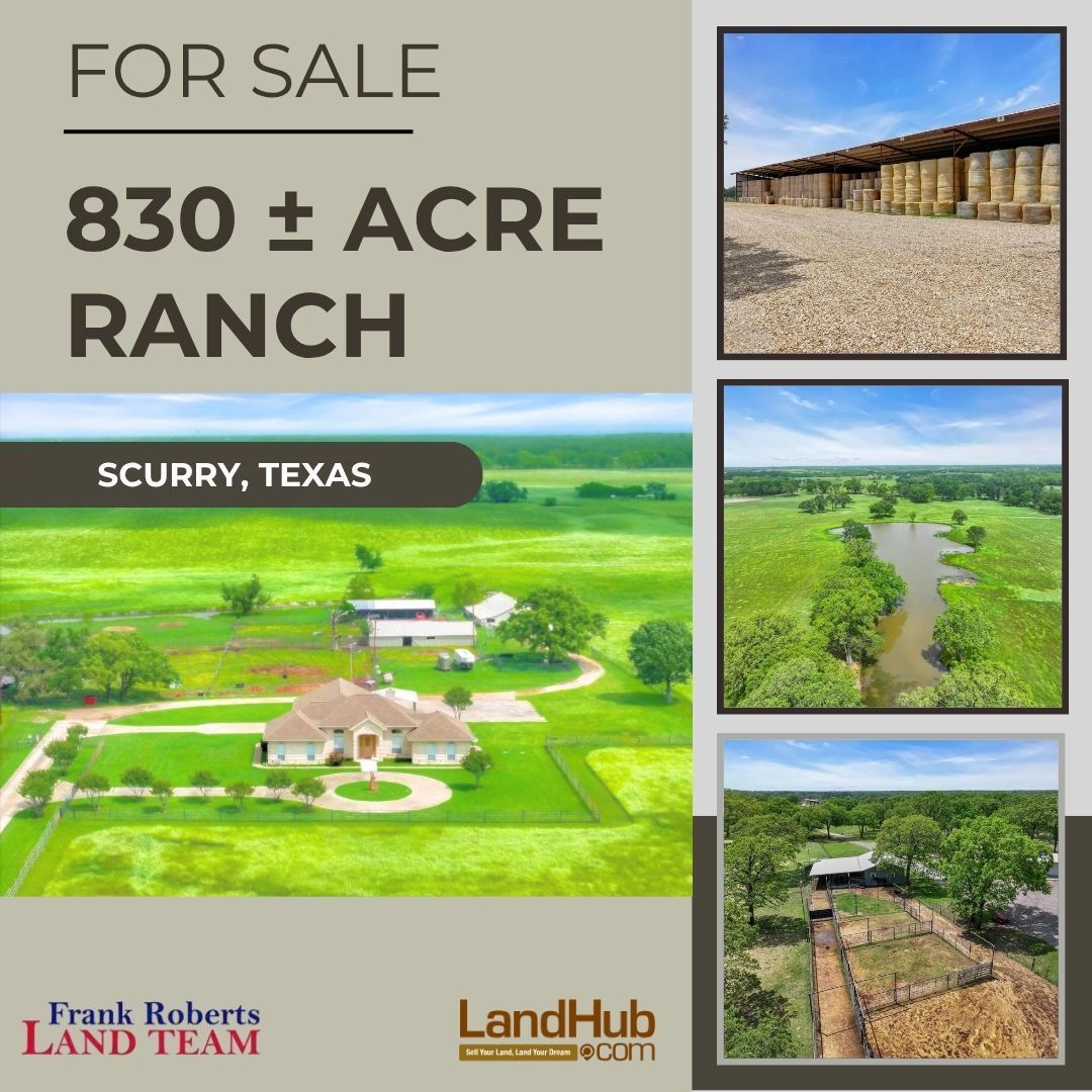 landhub's tweet photo. 🐮 830± Acres | East of Dallas | Productive | Scenic | Investment Opportunity 
💧 17 ponds scattered across lush, rolling pastures
🐂 Supports 300 mature cows
🏠 3 homes + 7 outbuildings 

GREAT DEAL ➡️ https://t.co/EXevwPiu7z 
#TexasRanch #RanchForSale #CattleRanch #TexasLand https://t.co/39FrbUD8mE