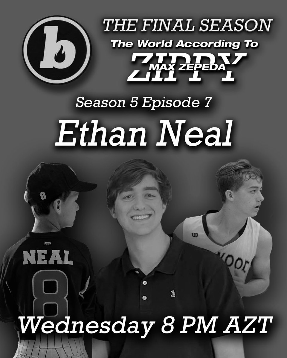 zippys_world's tweet photo. The Master Promoter 🗞️

Longtime friend of the program and @BlazeRadioASU Promotions Director, Ethan Neal (@Neal_Ethan_25) joins the show for the first time this week! 

Make sure to tune in @ 8 PM AZT this Wednesday, as we begin the second half of Zippy’s final season! https://t.co/0M389VF5pg