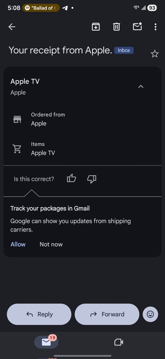 Receipts from <a href="/Apple/">Apple</a> are the worst. Would love to see what the charge was for. Brilliantly deceptive