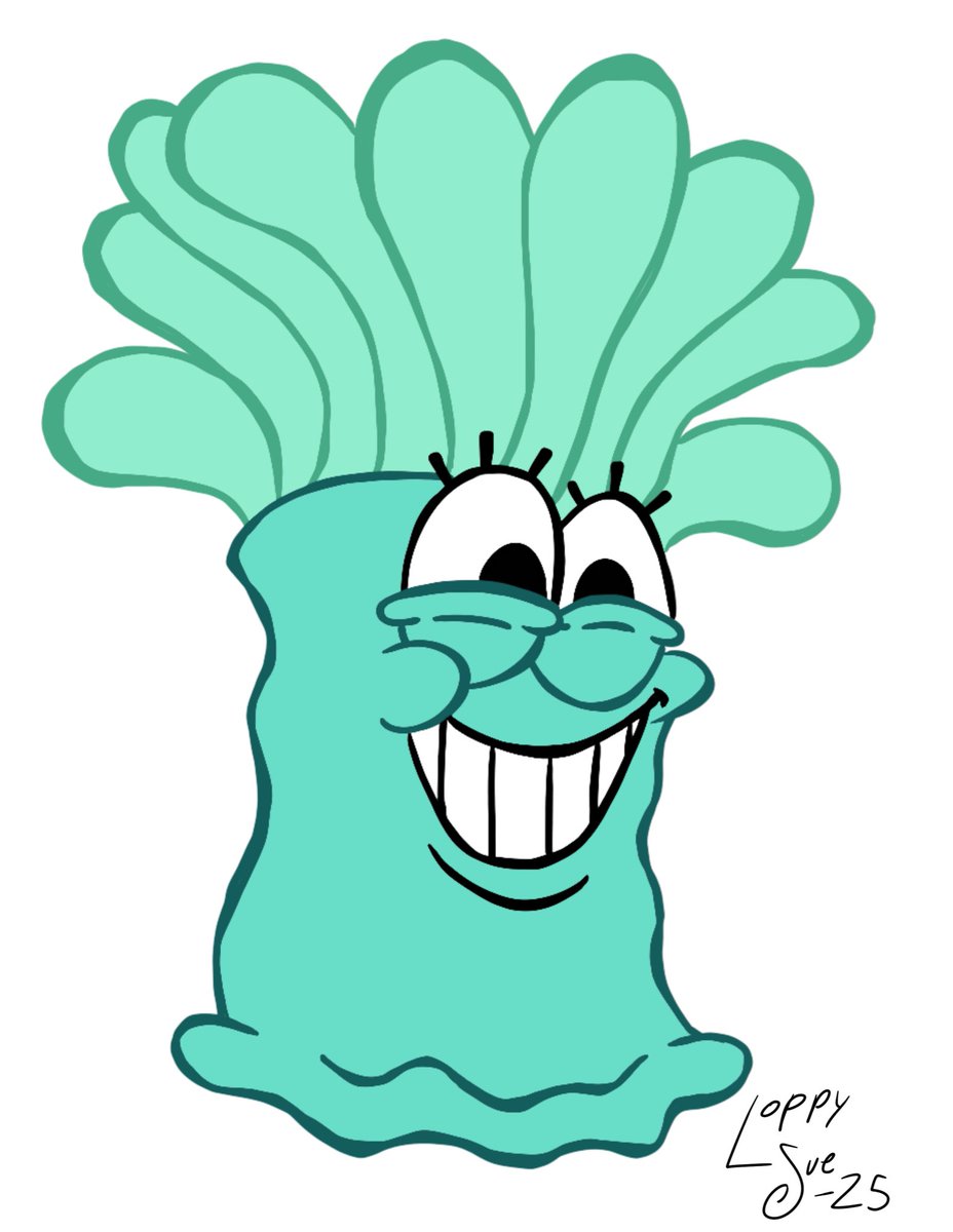 LoppySue9's tweet image. I tried redrawing them in the actual SpongeBob style