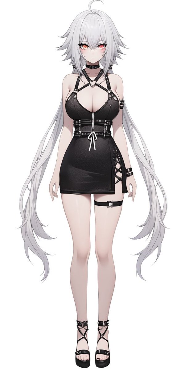 Eliza__beth0's tweet image. A complete model design created to showcase my style and skills. Displayed here for artistic reference only –not for public use. If you’re looking for a custom model to debut with my commissions are open✨#Vtuber #ENVtuber #modelingtutorial #twstプラス #pngtubers #twitchstreamer