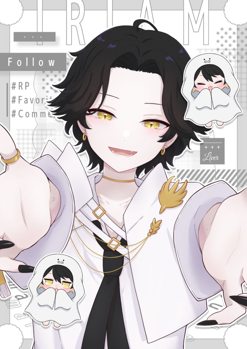 Nuio117's tweet image. ◤ ̄ ̄ ̄ ̄ ̄ ̄ ̄ ̄ ̄ ̄ ̄ ̄ ̄ ̄ ̄◥
#IRIAMメンテ中のフォロー祭り
◣_______________◢
︎︎▫️のんびりゆったり
︎︎▫️お絵描き
︎︎▫️デザイン
︎︎▫️お歌
作品はこちら▶︎ lit.link/Nui0117
🤍↻💬全巡回!フォロバ100!