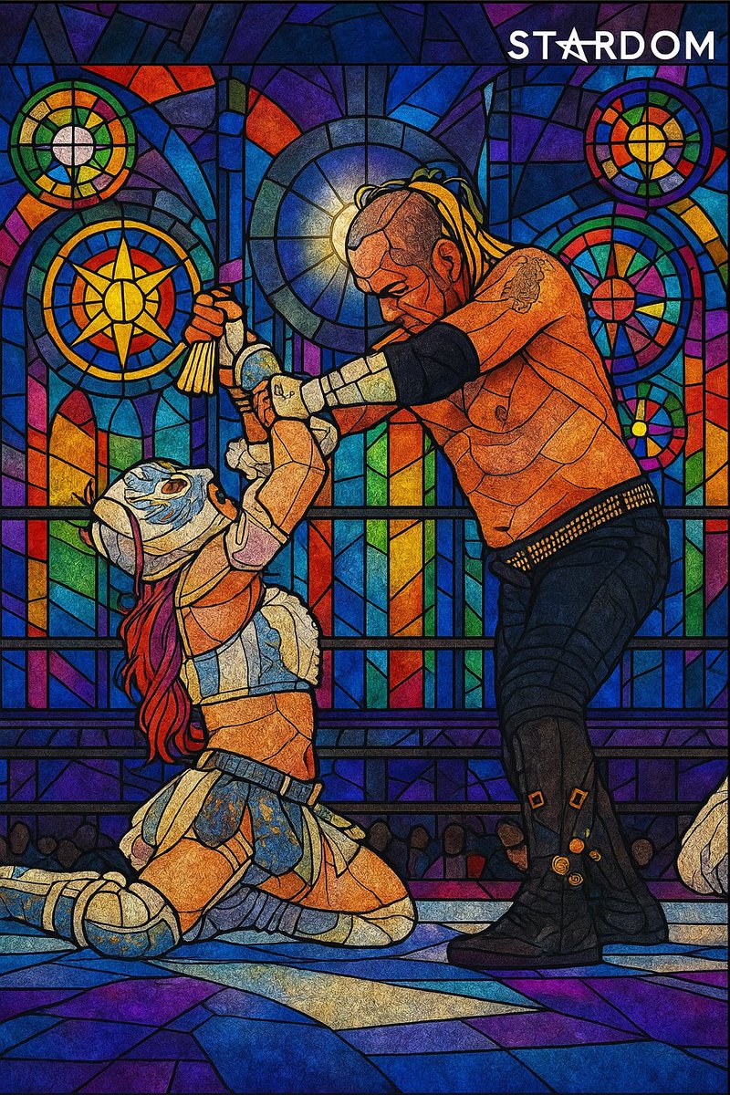 ステンドグラス風に加工したらこんな仕上がりになりました

凄く良い、、