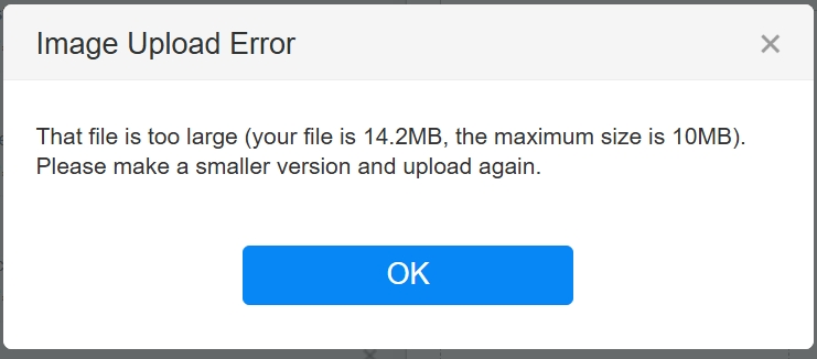Hey <a href="/Bandcamp/">bandcamp</a>, if I'm spending $50 a month on a record label tier account, let's allow bigger file sizes for uploading cover art.