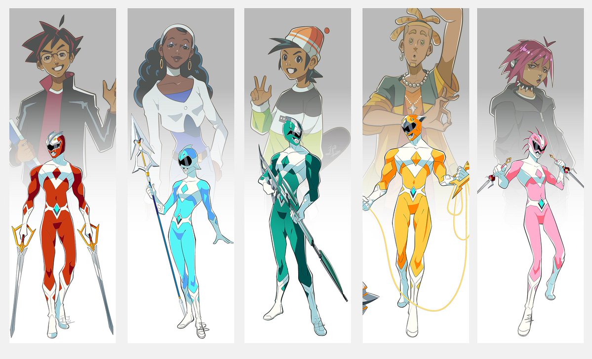 Old Power Rangers OCs that weren't made with AI 

#PowerRangers