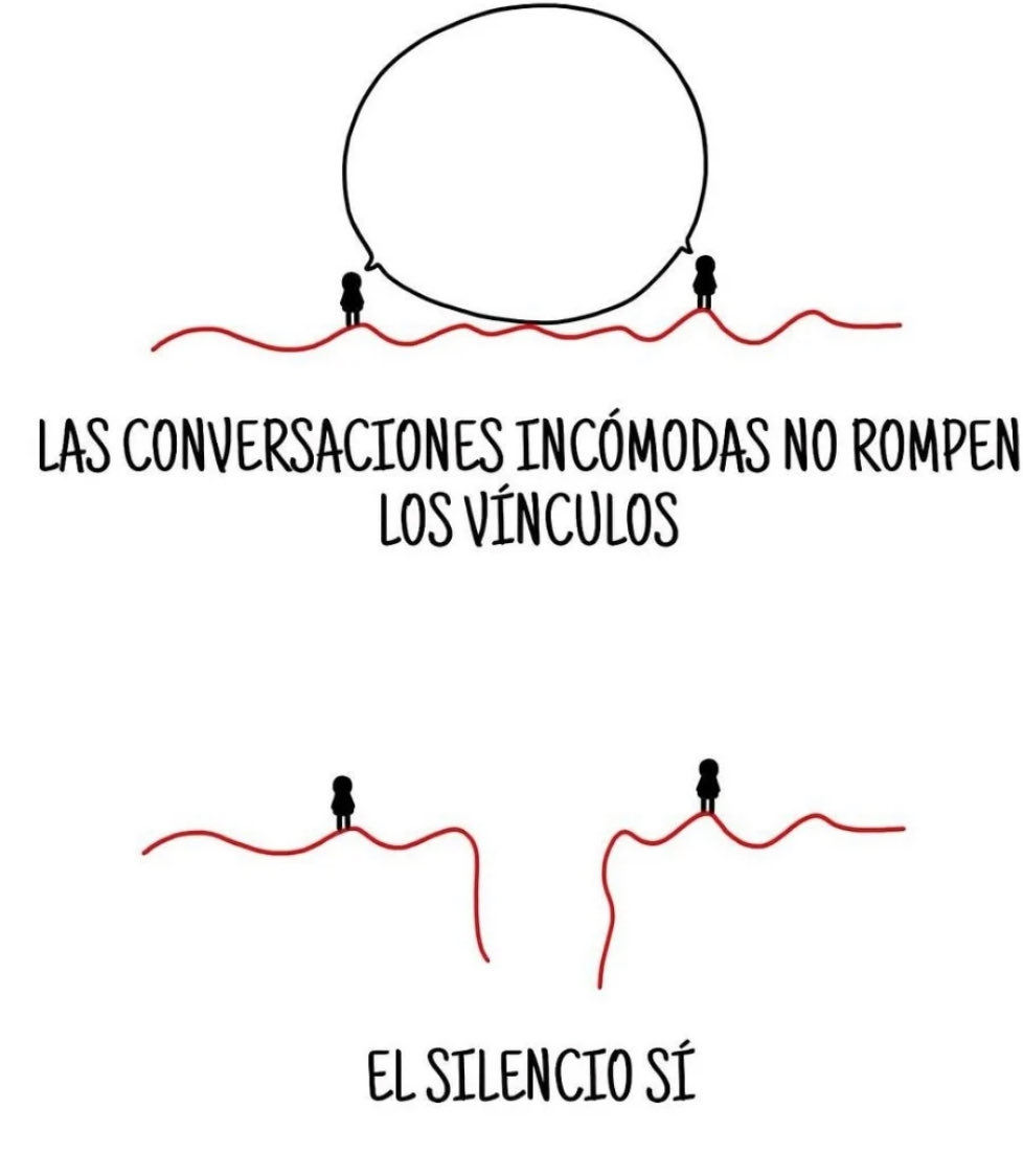 Conversar arreglar muchas cosas