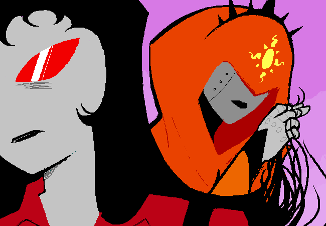 gaydeer1225's tweet photo. roserezi is such a good example of why i love homestuck sapphic rep bcs in other non queer stories i get 1 yuri at most and heres homestuck with two girls using each other as rebounds to let out their repressed feelings for the women they actually love #letsapphicsbefuckedup https://t.co/YU36XX5jhn