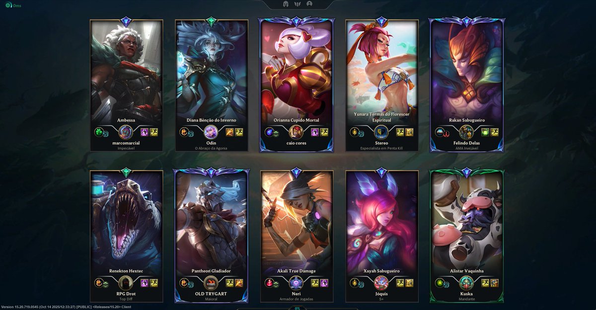 acabamos indo pro canal secundário, mas seguimos ao vivo! 

🎬 twitch.tv/bulkanleague2

vem torcer por nós! #GORPG 🚀