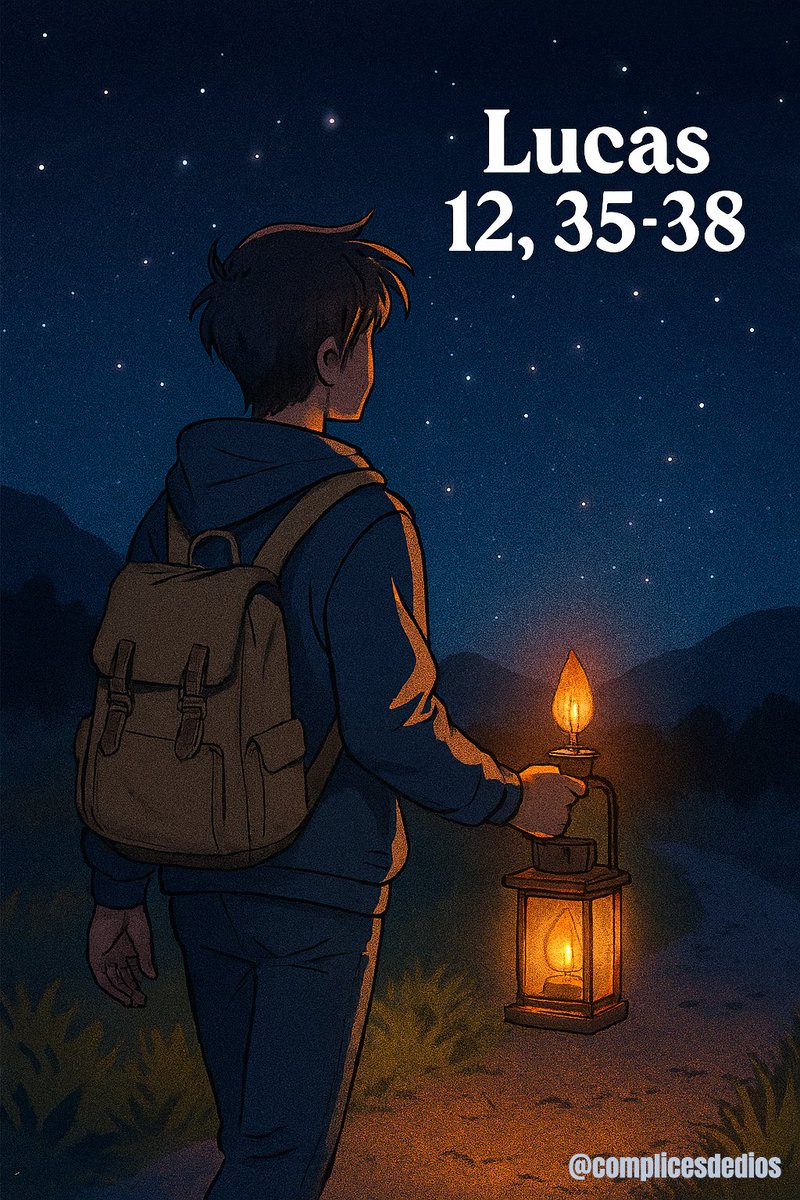 GabrielaSPared1's tweet photo. #EvangelioDelDía
#FelizMartesATodos
Jesús nos invita a estar despiertos, atentos, con el corazón encendido. Como quien espera a alguien amado que vuelve de una fiesta, así debemos vivir: con esperanza, con luz, con ganas de abrirle la puerta
#Lc12 #Vivedespierto #EVANGELION https://t.co/R6fMxvM9fW
