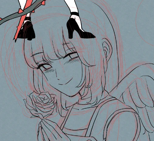 ちょっと某天使もそれっぽく描いてみるなどしてたら時間切れ
