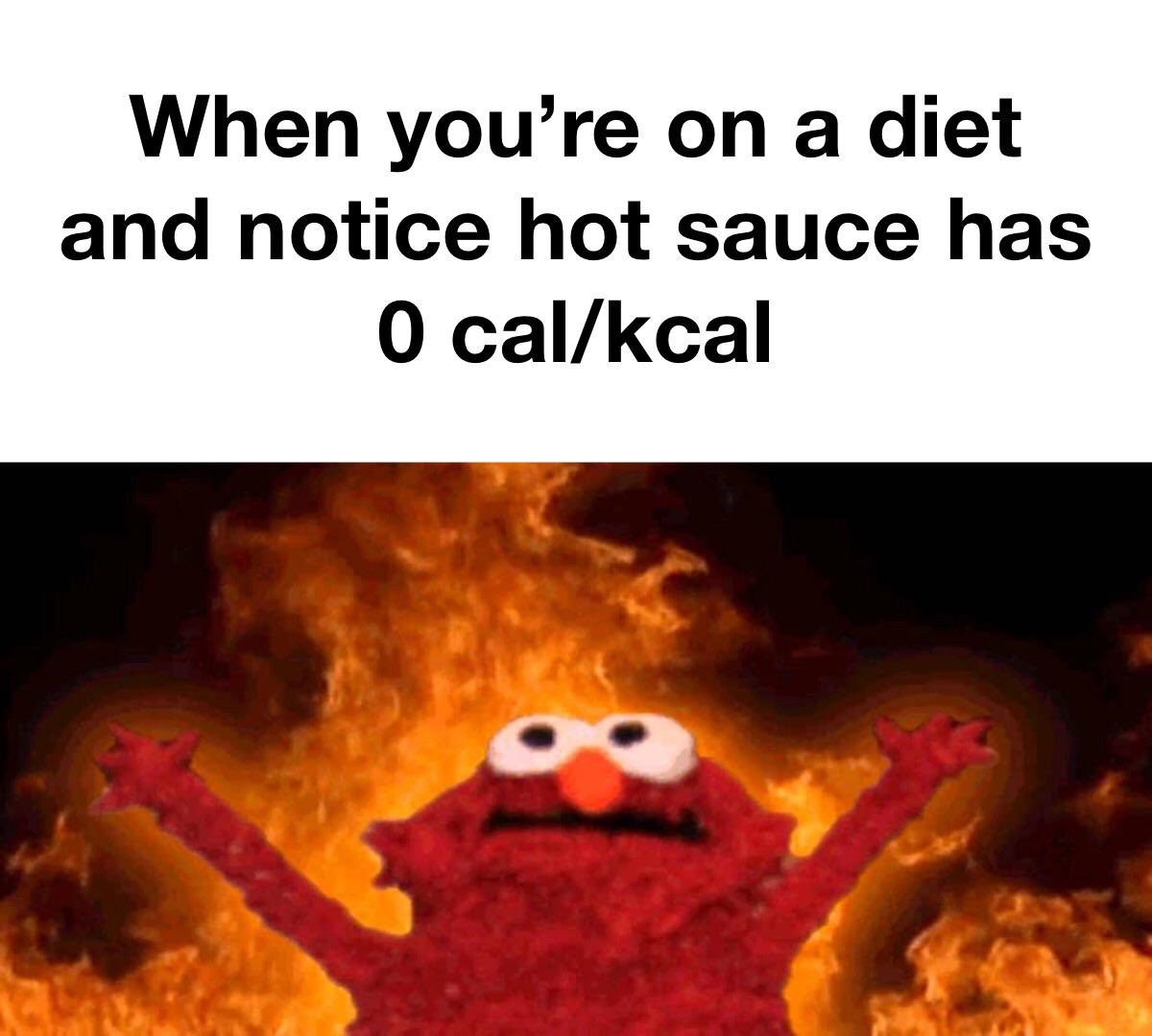 unlimited hot sauce! ⚡️⚡️⚡️