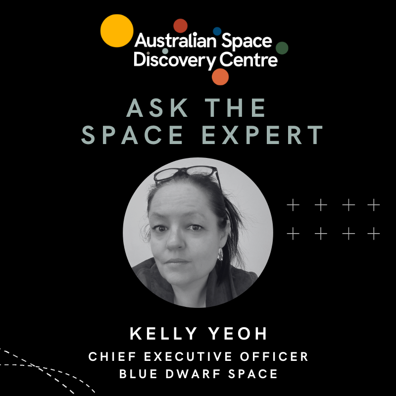 Australian Space Agency (@ausspaceagency) on Twitter photo Ask the Space Expert 🚀 
Kelly Yeoh - CEO, <a href="/BlueDwarfSpace/">Blue Dwarf Space</a> 
Monday 27 October 2025 at 2pm ACDT
Register for our free online Q&A session here 👉 spklr.io/6015BKLXW Ask the Space Expert 🚀 
Kelly Yeoh - CEO, <a href="/BlueDwarfSpace/">Blue Dwarf Space</a> 
Monday 27 October 2025 at 2pm ACDT
Register for our free online Q&A session here 👉 spklr.io/6015BKLXW