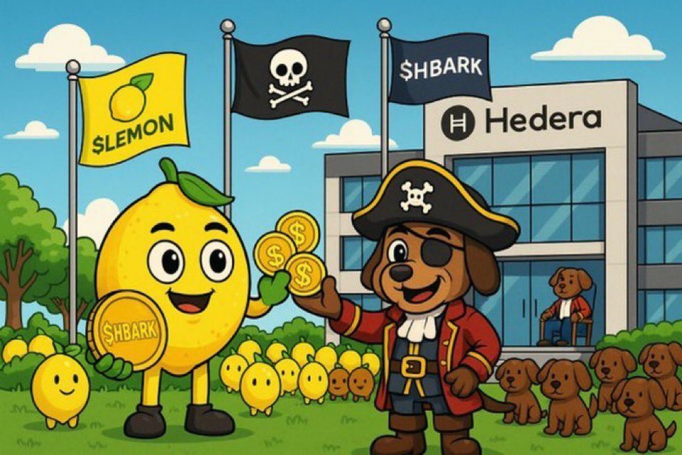 NoraCallen's tweet photo. Storms gather on the horizon
$hbark calls out from the prow, while $leemon keeps the crew charged with citrus fire
Side by side, they hunt the dips and chart a course for riches 🚀
An alliance fit only for legends🐶🍋

#HBARK #LEEMON 
@LeemonHead2 @pirate_peep 
@ScottTengzelius https://t.co/jD1qptYmkF