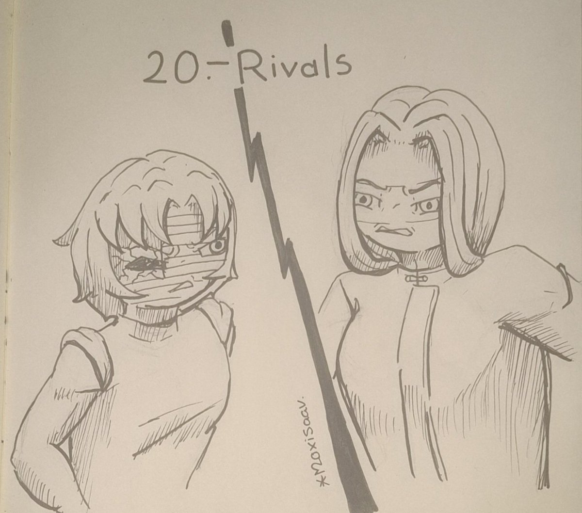 MoxiSaav's tweet photo. 20-Rivals 
#inktober #countryhuman #countryhumansrussia #countryhumansusa https://t.co/aGIPj8lgpD