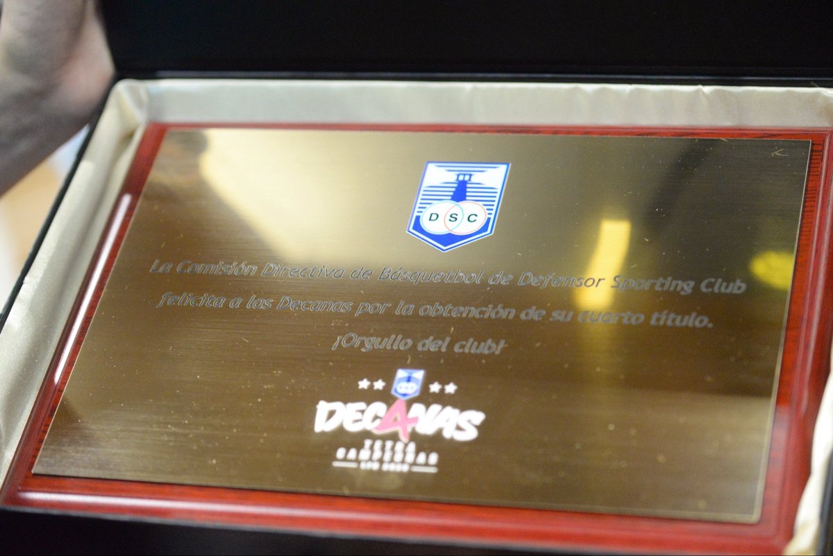 Reconocimiento a las Decanas Tetracampeonas!🏆