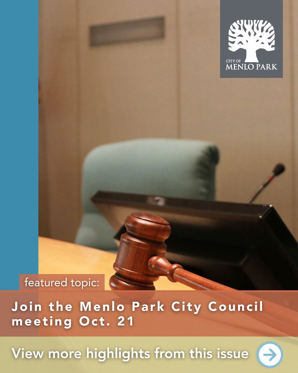 CityofMenloPark's tweet image. View this week’s #WeeklyDigest: publicinput.com/Email/j833426 and subscribe: publicinput.com/weeklydigest