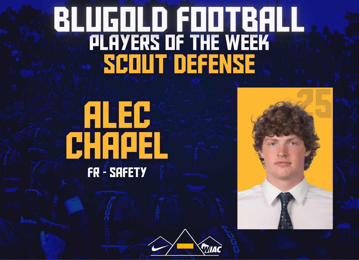 Blugold Football tweet media