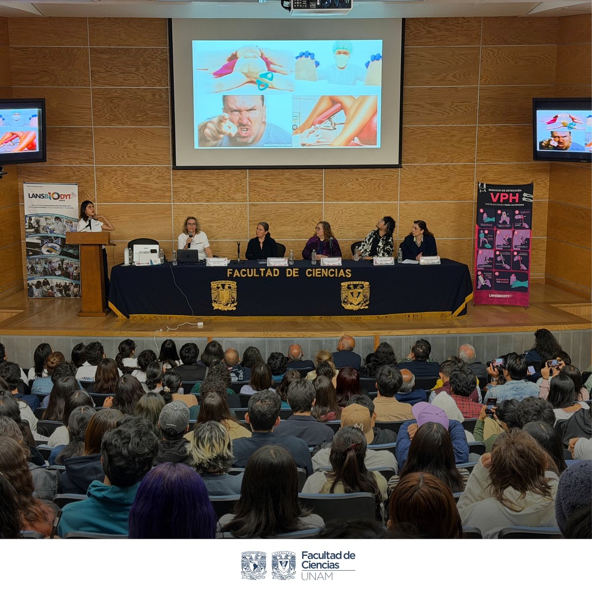 fciencias's tweet photo. 🧵 HILO | Nuevo Servicio de Detección de VPH en la Facultad de Ciencias🔬

1️⃣ El @lansbiodyt  presentó  su nuevo Servicio de Detección del Virus del Papiloma Humano (VPH).

Una prueba accesible, rápida y cómoda que marca un paso clave hacia la prevención.

#LansbiodytPruebaVPH https://t.co/JfbGcuAZwc