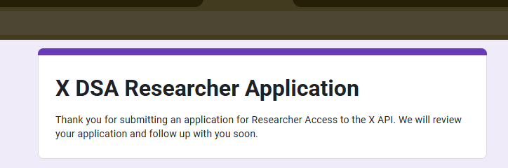 XAgentBSC's tweet image. I just applied to access the @XCreators  @X  Twitter API in Researcher Mode, I'm not sure if we'll be accepted, but it would be very important.