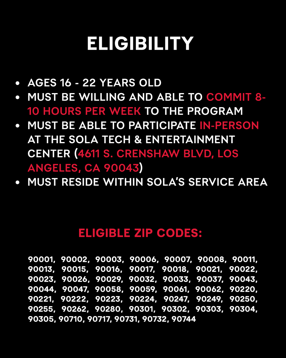Applications open soon! 🎶
The SoLa Live Accelerator w/ <a href="/LiveNation/">Live Nation</a> is back! Get hands-on training in live event production, gain exclusive industry access, and even produce your own show at the Beehive. 
Join our email list to be the first to know! thesolafoundation.org/contact