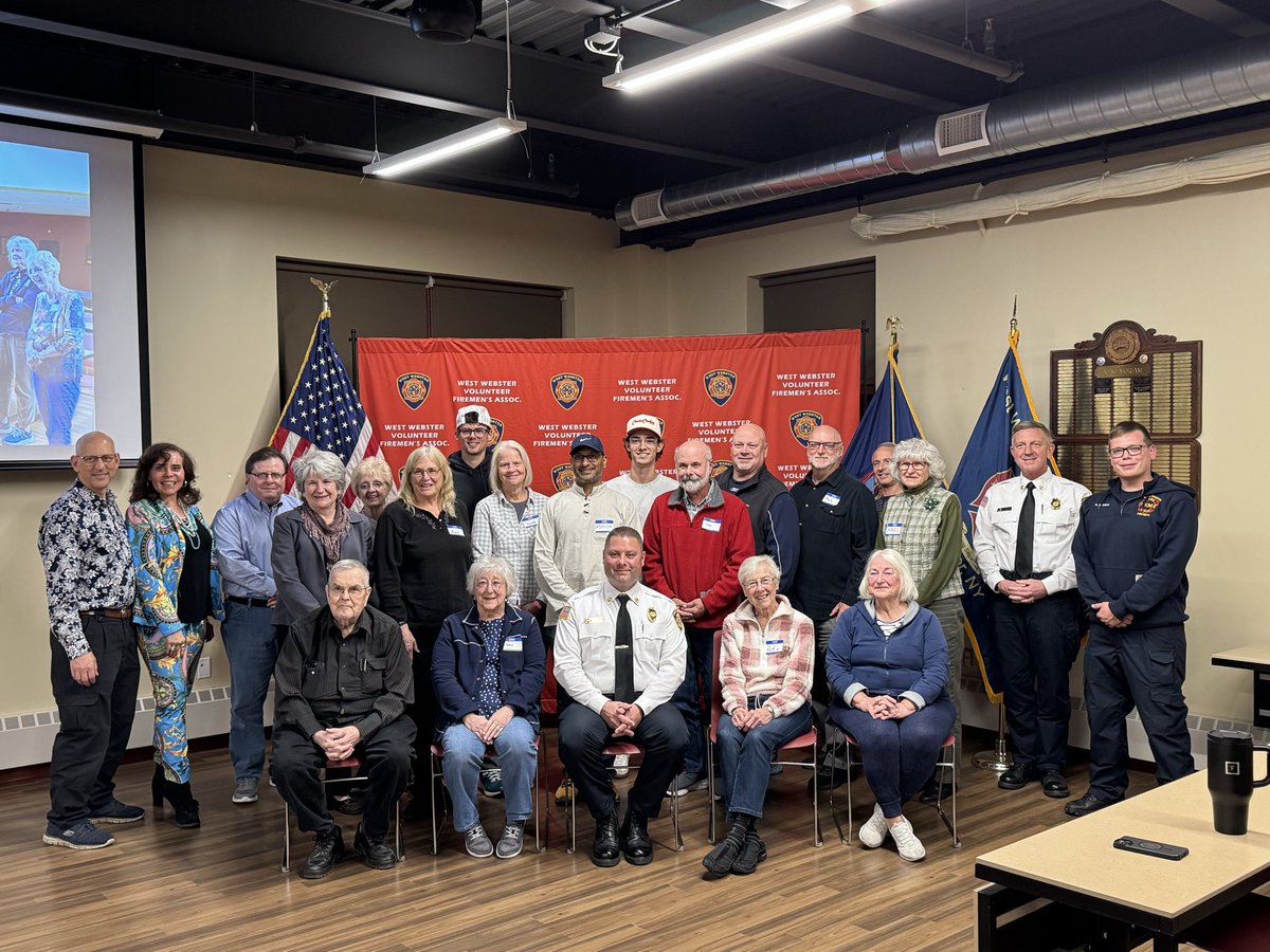 westwebsterfd's tweet photo. Congratulations to the members of the West Webster Citizens Academy Class of 2025!  Thank you for your participation and support!  @FDNY https://t.co/w3Wt8webP2